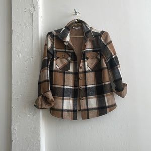 Plaid jacket from THML